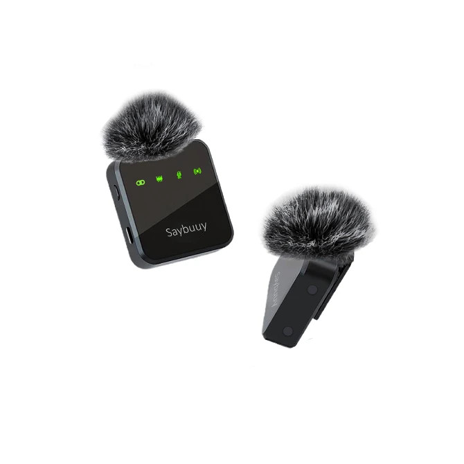ست میکروفن بی سیم سی بای مدل Mic1 Pro با درگاه اتصال Type-C، لایتنینگ و جک 3.5 ...